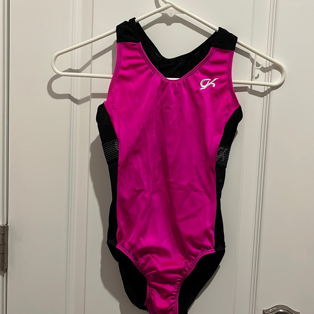 Hot pink gymnastics leotard- GK elite